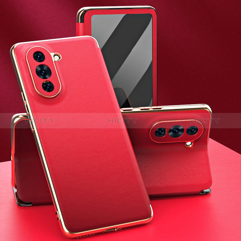 Custodia Portafoglio In Pelle Cover con Supporto GS1 per Huawei Nova 10 Pro