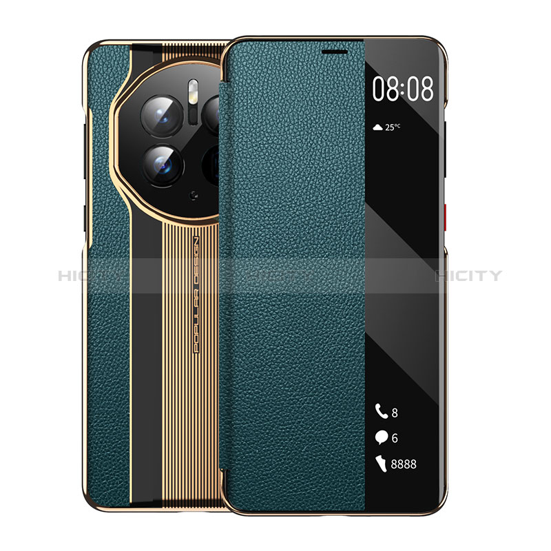 Custodia Portafoglio In Pelle Cover con Supporto GS2 per Huawei Mate 50 Pro