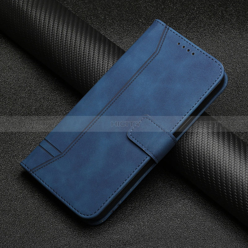 Custodia Portafoglio In Pelle Cover con Supporto H01X per Google Pixel 6 Pro 5G Blu