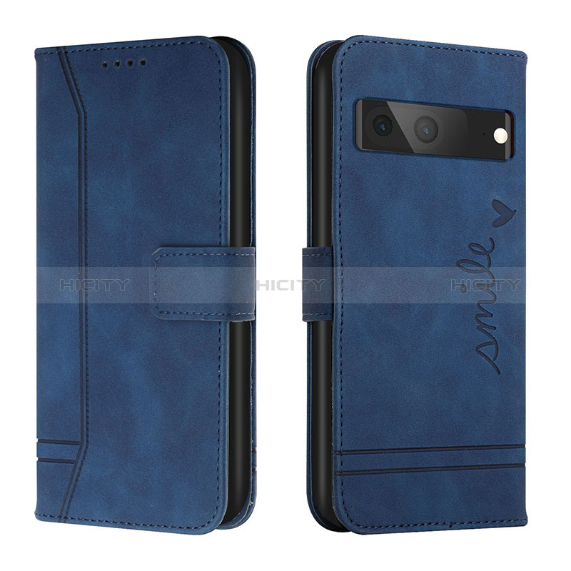 Custodia Portafoglio In Pelle Cover con Supporto H01X per Google Pixel 7 5G