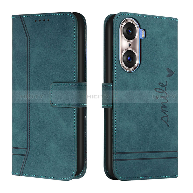 Custodia Portafoglio In Pelle Cover con Supporto H01X per Huawei Honor 60 5G