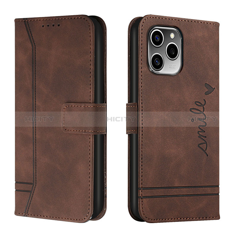 Custodia Portafoglio In Pelle Cover con Supporto H01X per Huawei Honor 60 SE 5G