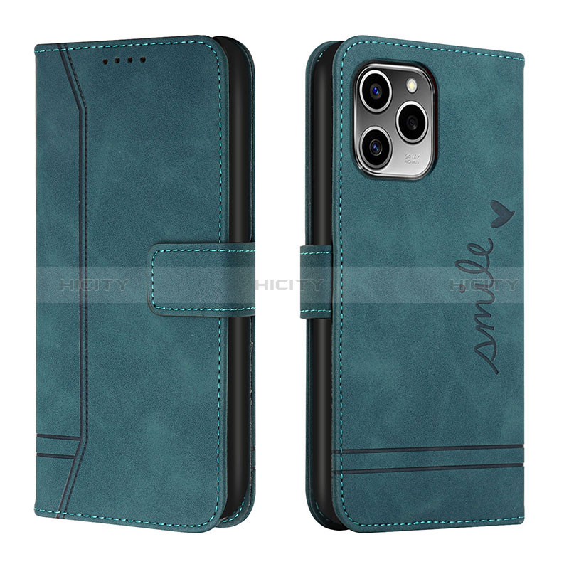 Custodia Portafoglio In Pelle Cover con Supporto H01X per Huawei Honor 60 SE 5G