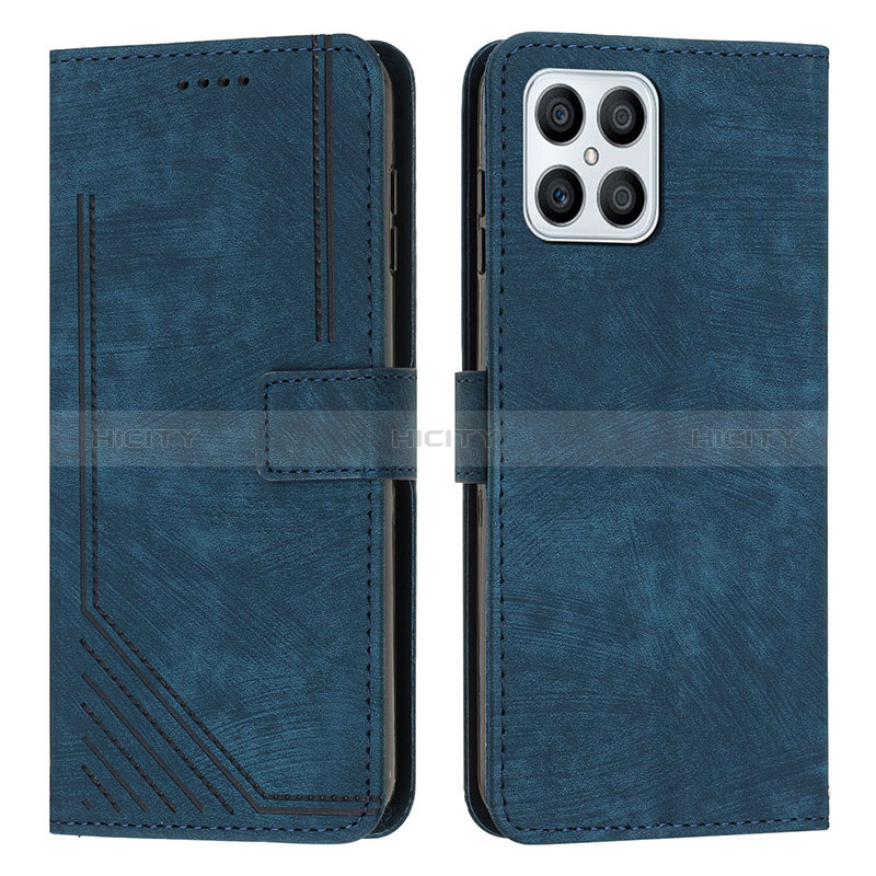 Custodia Portafoglio In Pelle Cover con Supporto H01X per Huawei Honor X8 4G