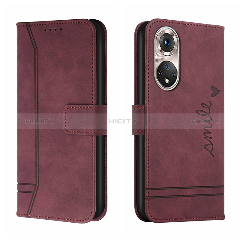 Custodia Portafoglio In Pelle Cover con Supporto H01X per Huawei P50