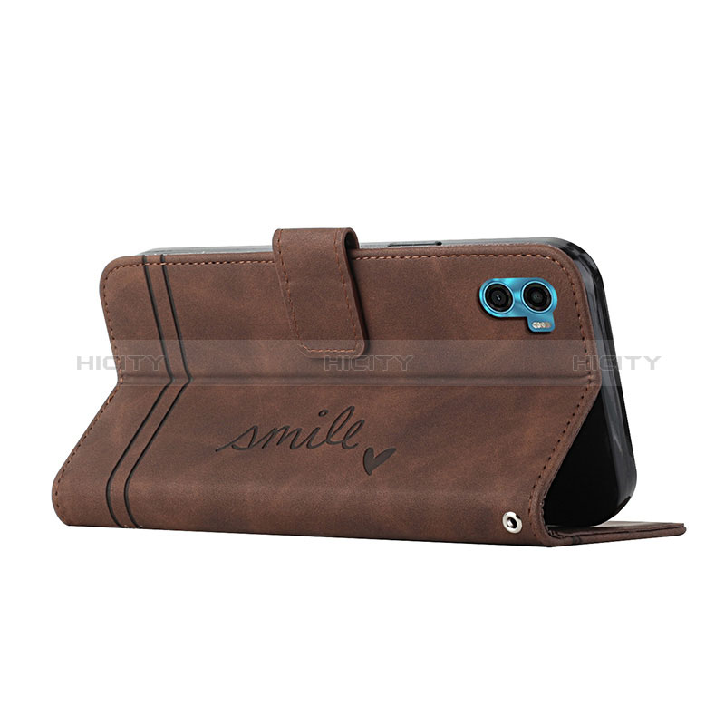 Custodia Portafoglio In Pelle Cover con Supporto H01X per Motorola Moto E22S