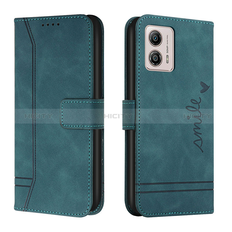 Custodia Portafoglio In Pelle Cover con Supporto H01X per Motorola Moto G53 5G