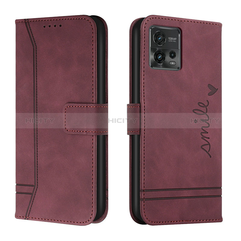 Custodia Portafoglio In Pelle Cover con Supporto H01X per Motorola Moto G72