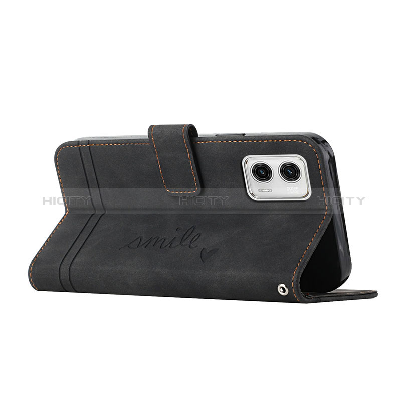 Custodia Portafoglio In Pelle Cover con Supporto H01X per Motorola Moto G73 5G