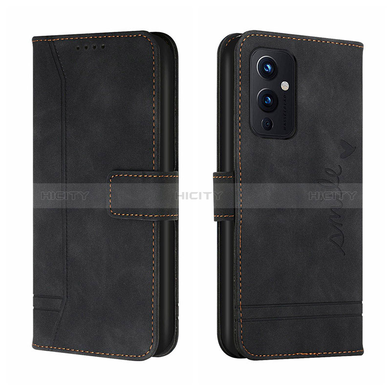 Custodia Portafoglio In Pelle Cover con Supporto H01X per OnePlus 9 5G