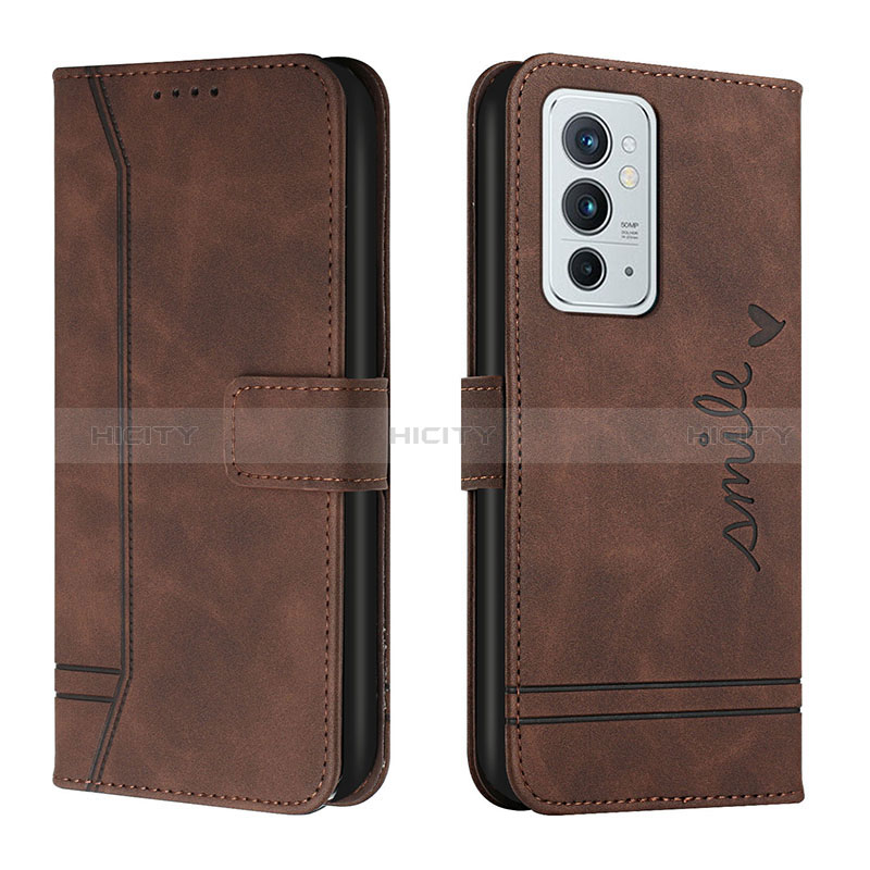 Custodia Portafoglio In Pelle Cover con Supporto H01X per OnePlus 9RT 5G