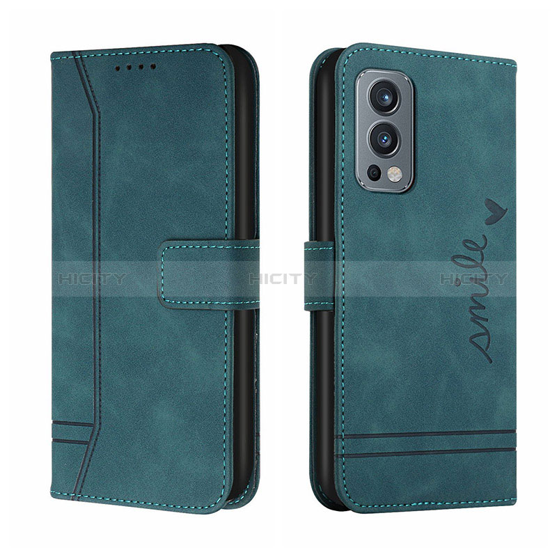 Custodia Portafoglio In Pelle Cover con Supporto H01X per OnePlus Nord 2 5G