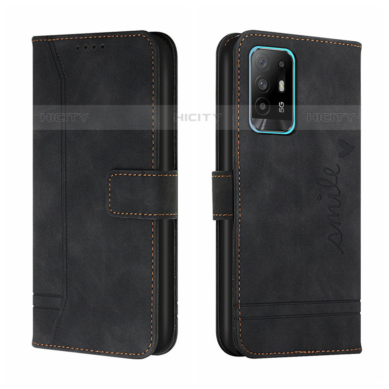 Custodia Portafoglio In Pelle Cover con Supporto H01X per Oppo A94 5G