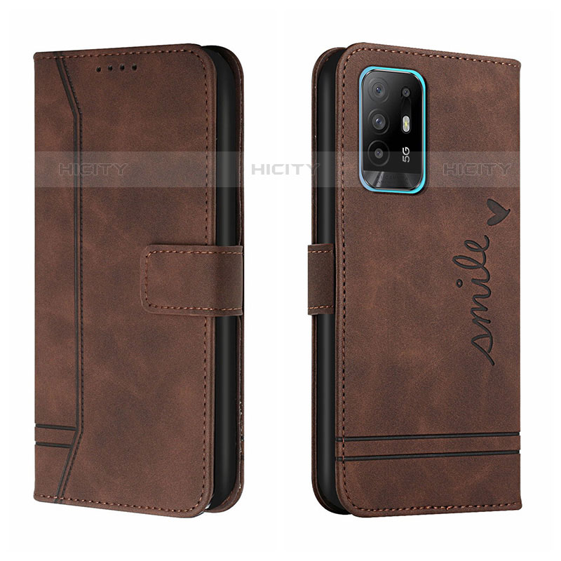 Custodia Portafoglio In Pelle Cover con Supporto H01X per Oppo A94 5G