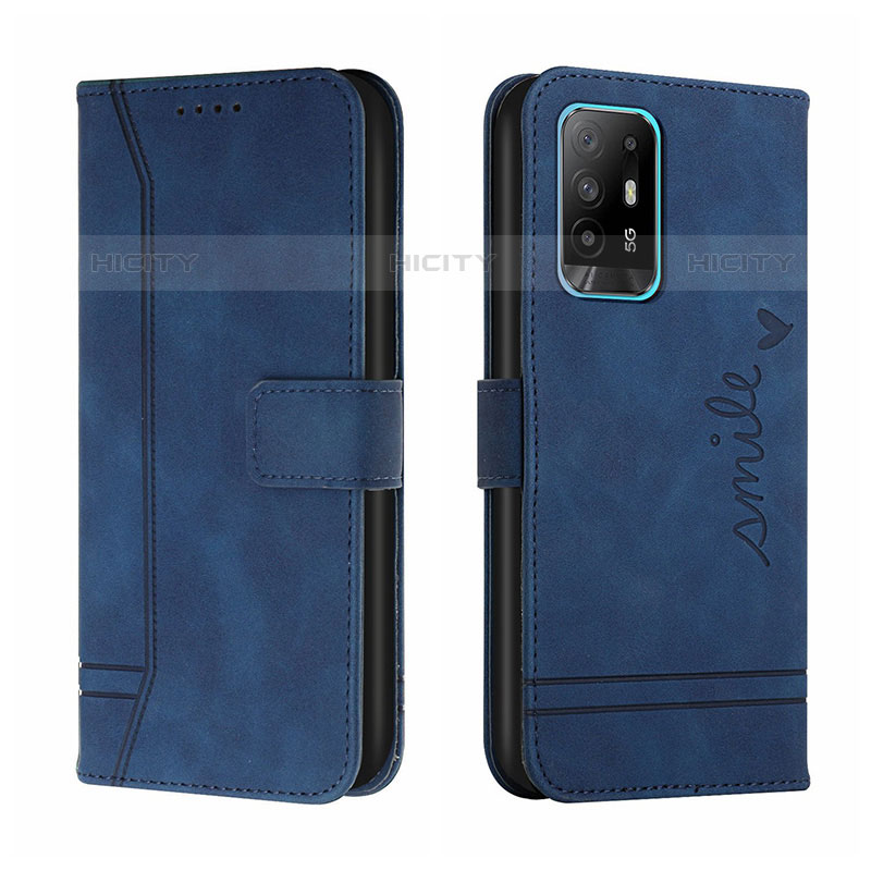 Custodia Portafoglio In Pelle Cover con Supporto H01X per Oppo A94 5G