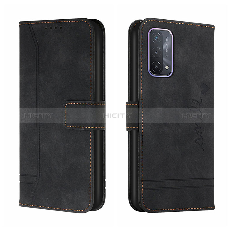 Custodia Portafoglio In Pelle Cover con Supporto H01X per Oppo A95 4G