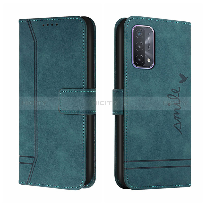 Custodia Portafoglio In Pelle Cover con Supporto H01X per Oppo A95 4G