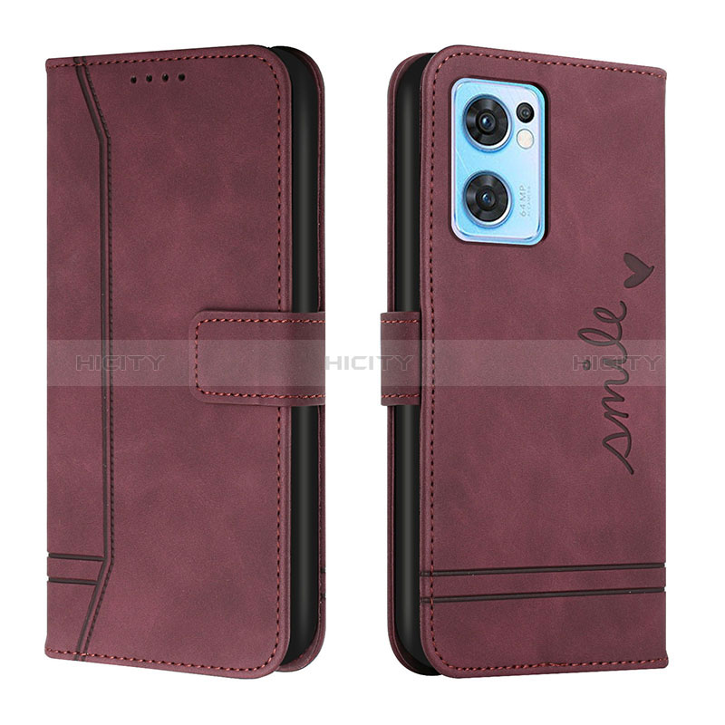 Custodia Portafoglio In Pelle Cover con Supporto H01X per Oppo Find X5 Lite 5G