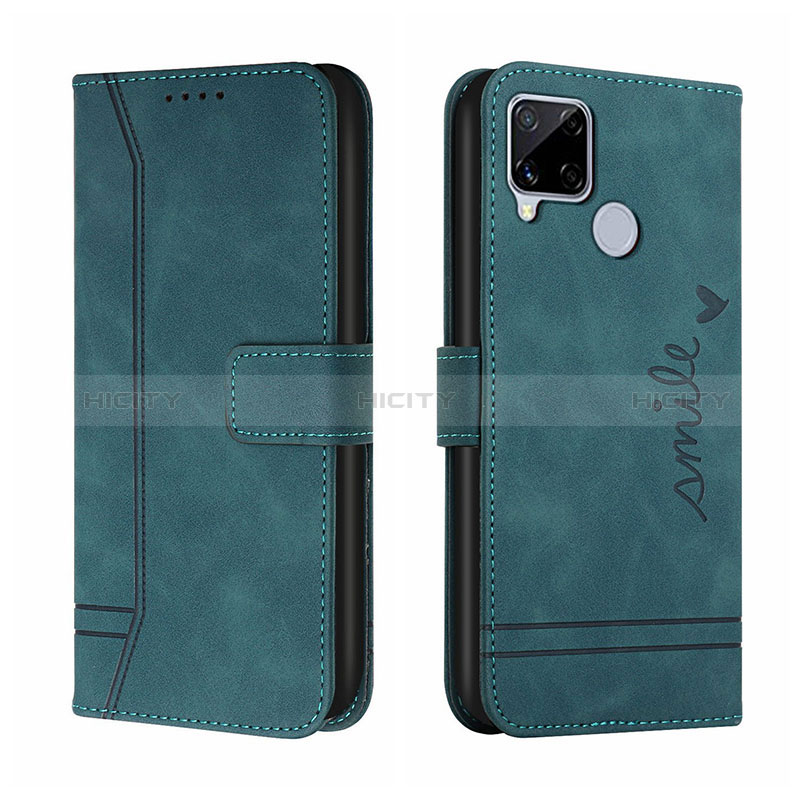 Custodia Portafoglio In Pelle Cover con Supporto H01X per Realme 7i RMX2193