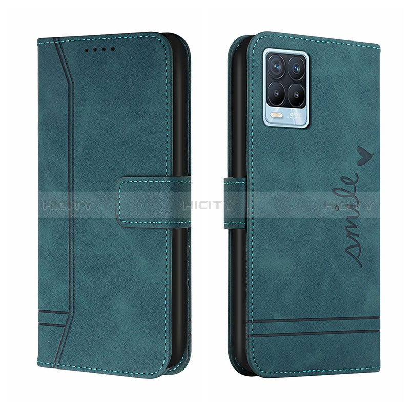 Custodia Portafoglio In Pelle Cover con Supporto H01X per Realme 8 4G