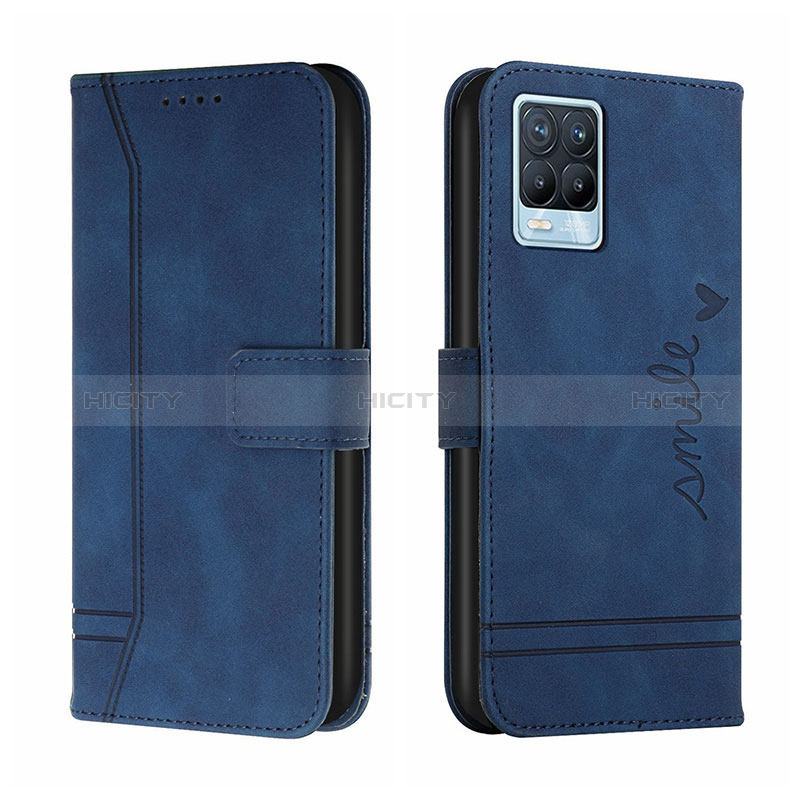 Custodia Portafoglio In Pelle Cover con Supporto H01X per Realme 8 Pro