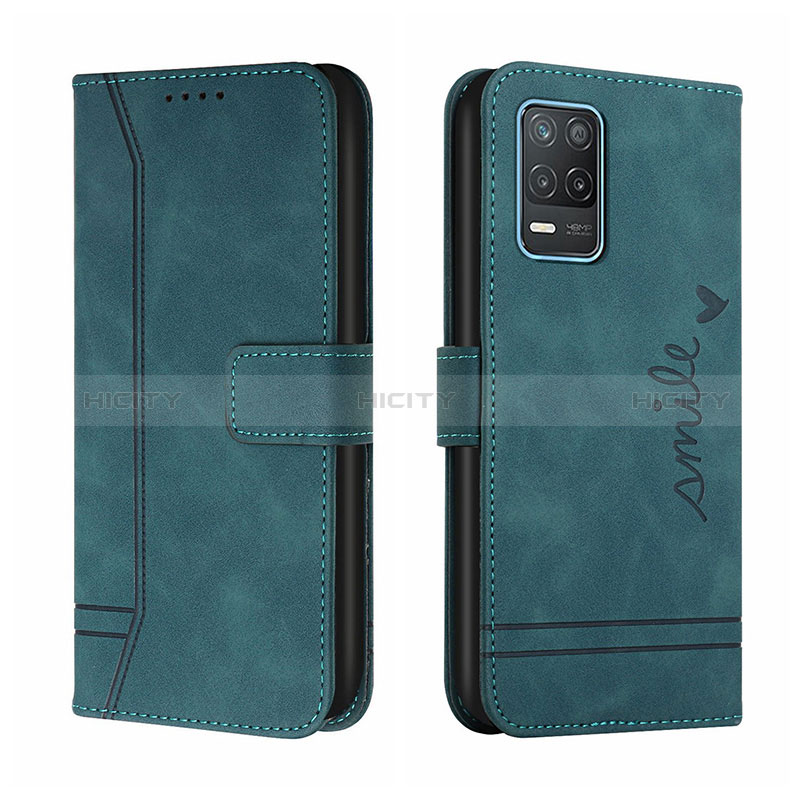 Custodia Portafoglio In Pelle Cover con Supporto H01X per Realme 8s 5G