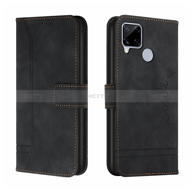 Custodia Portafoglio In Pelle Cover con Supporto H01X per Realme C12