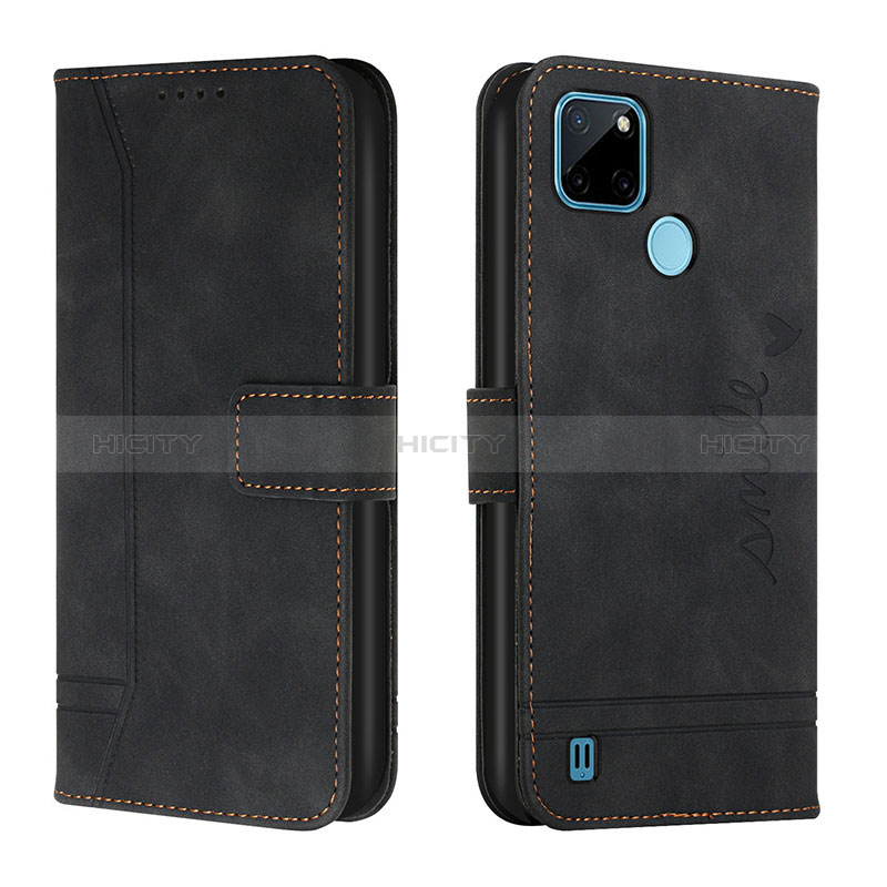 Custodia Portafoglio In Pelle Cover con Supporto H01X per Realme C25Y