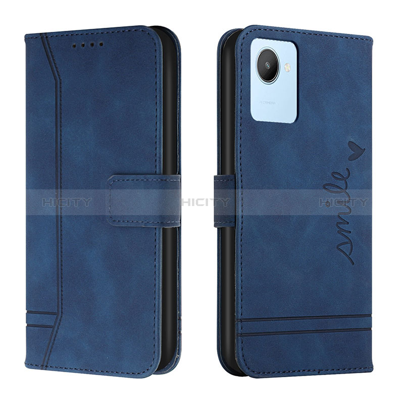 Custodia Portafoglio In Pelle Cover con Supporto H01X per Realme C30