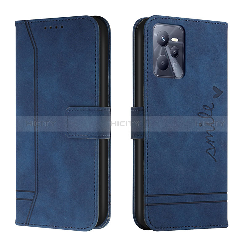 Custodia Portafoglio In Pelle Cover con Supporto H01X per Realme C35