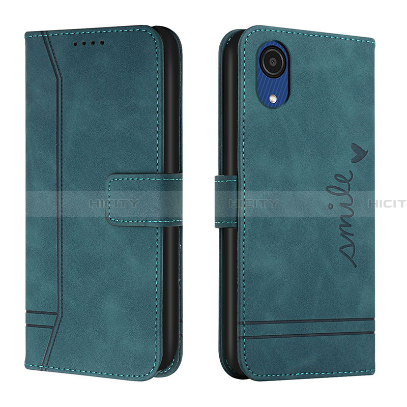 Custodia Portafoglio In Pelle Cover con Supporto H01X per Samsung Galaxy A03 Core