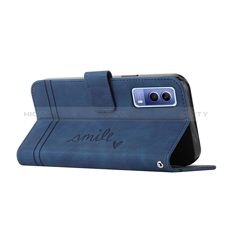 Custodia Portafoglio In Pelle Cover con Supporto H01X per Vivo Y50t