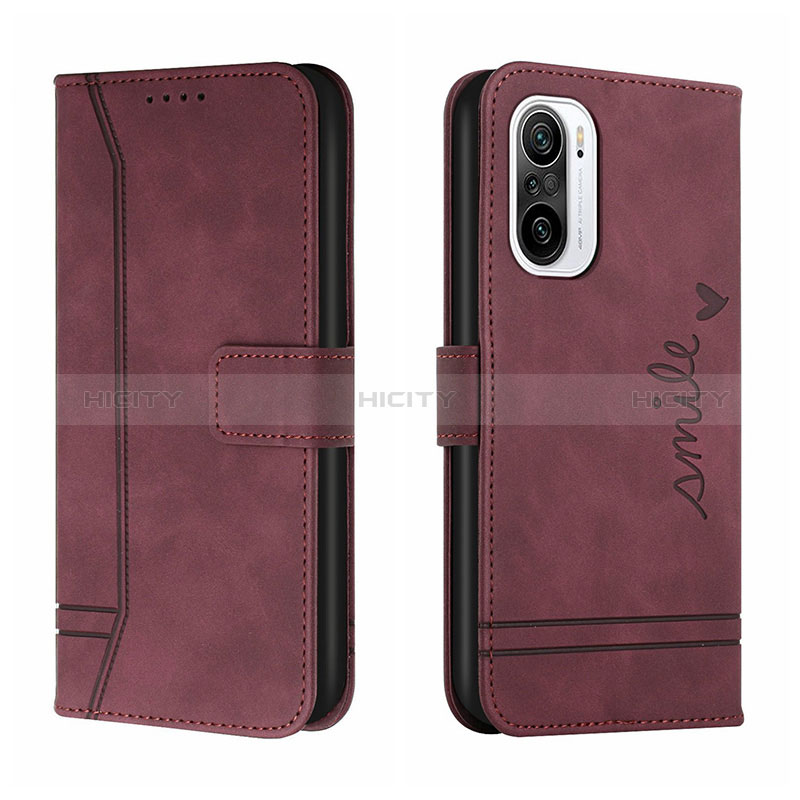 Custodia Portafoglio In Pelle Cover con Supporto H01X per Xiaomi Poco F3 5G