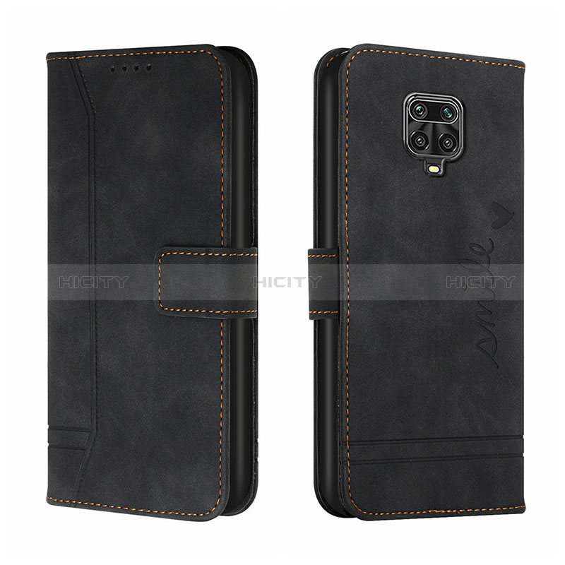 Custodia Portafoglio In Pelle Cover con Supporto H01X per Xiaomi Poco M2 Pro Nero