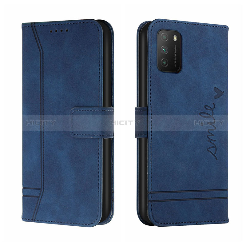 Custodia Portafoglio In Pelle Cover con Supporto H01X per Xiaomi Poco M3