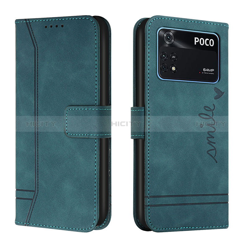 Custodia Portafoglio In Pelle Cover con Supporto H01X per Xiaomi Poco M4 Pro 4G