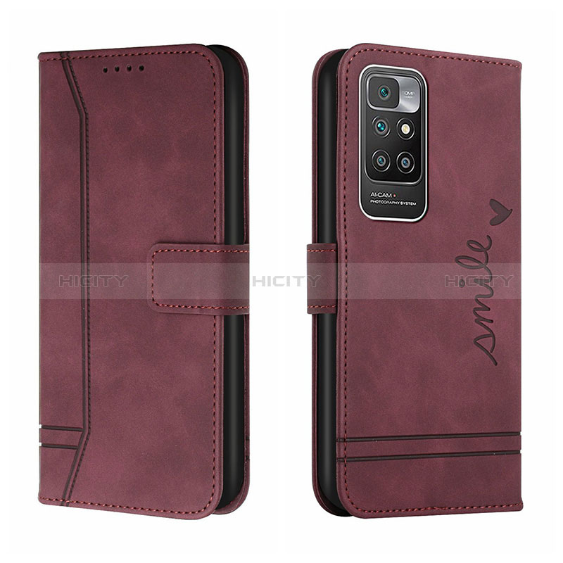 Custodia Portafoglio In Pelle Cover con Supporto H01X per Xiaomi Redmi 10 (2022)