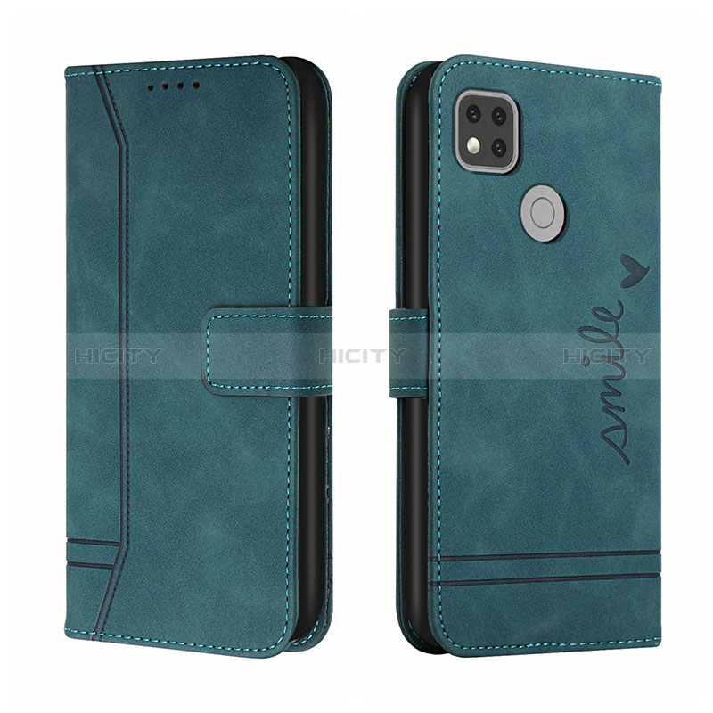 Custodia Portafoglio In Pelle Cover con Supporto H01X per Xiaomi Redmi 9 Activ