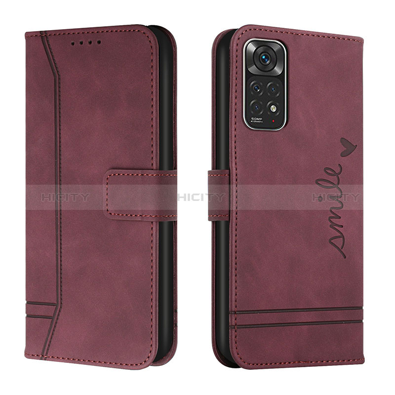 Custodia Portafoglio In Pelle Cover con Supporto H01X per Xiaomi Redmi Note 11 4G (2022)