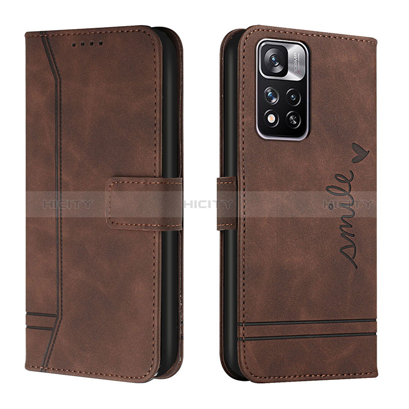 Custodia Portafoglio In Pelle Cover con Supporto H01X per Xiaomi Redmi Note 11 Pro+ Plus 5G