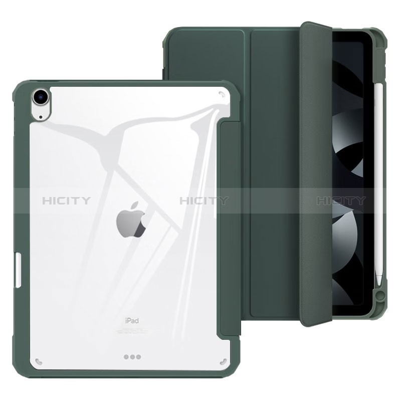 Custodia Portafoglio In Pelle Cover con Supporto H02 per Apple iPad Air 5 10.9 (2022)