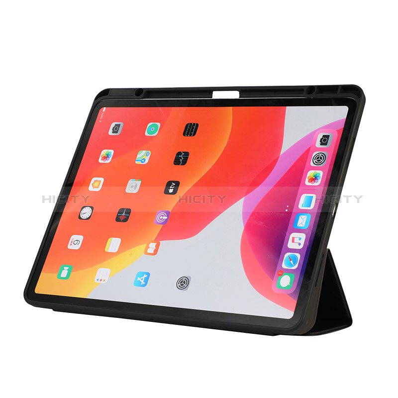 Custodia Portafoglio In Pelle Cover con Supporto H02 per Apple iPad Pro 12.9 (2021)