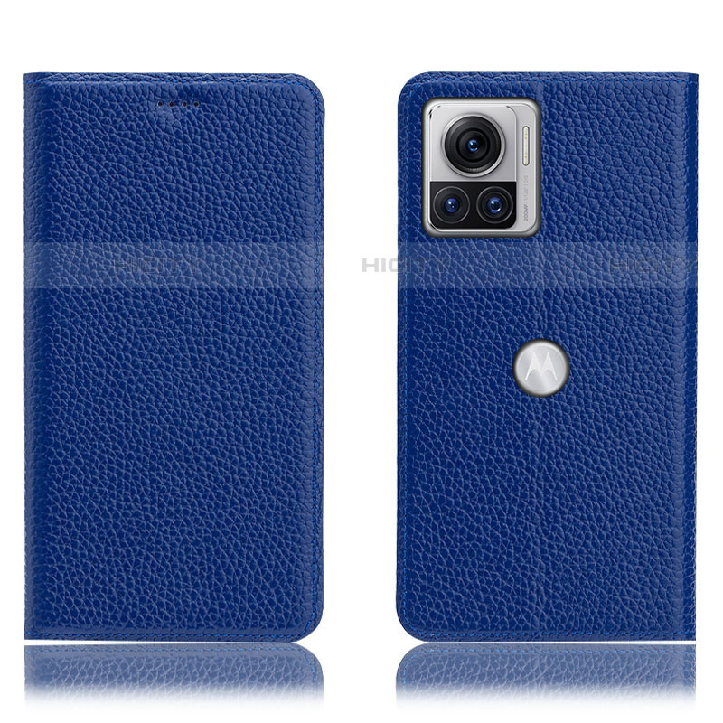 Custodia Portafoglio In Pelle Cover con Supporto H02P per Motorola Moto Edge 30 Ultra 5G