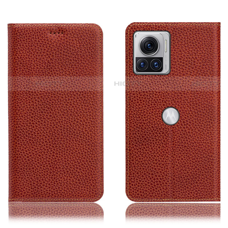 Custodia Portafoglio In Pelle Cover con Supporto H02P per Motorola Moto Edge 30 Ultra 5G