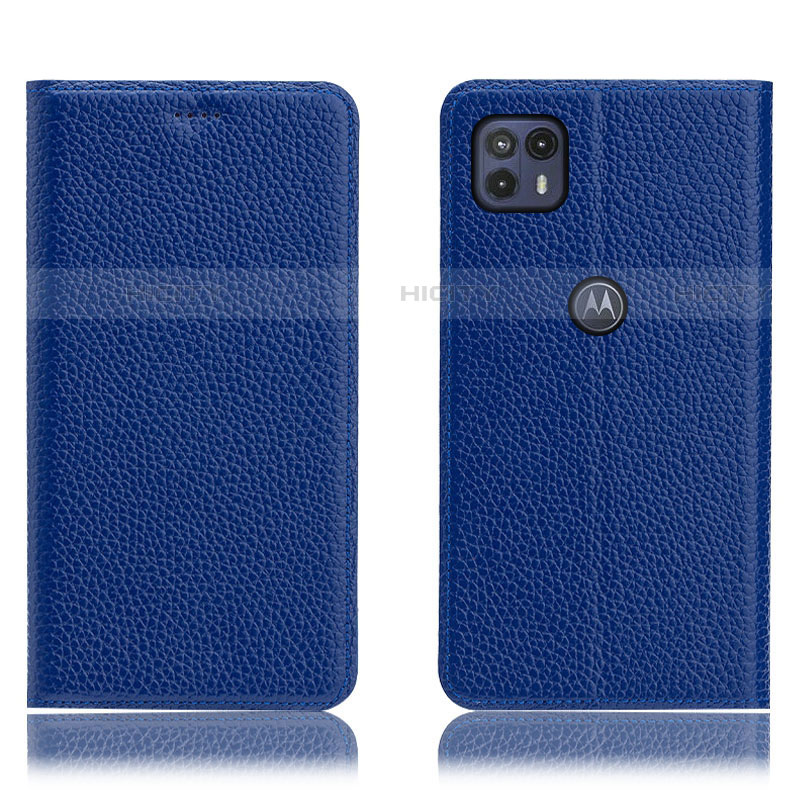 Custodia Portafoglio In Pelle Cover con Supporto H02P per Motorola Moto G50 5G