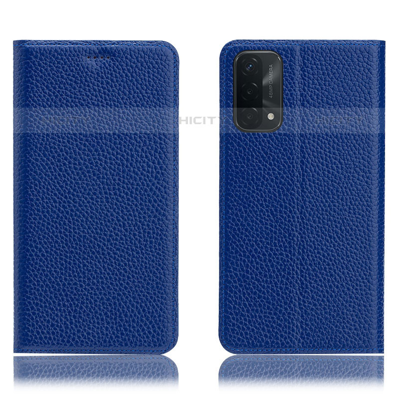 Custodia Portafoglio In Pelle Cover con Supporto H02P per OnePlus Nord N200 5G