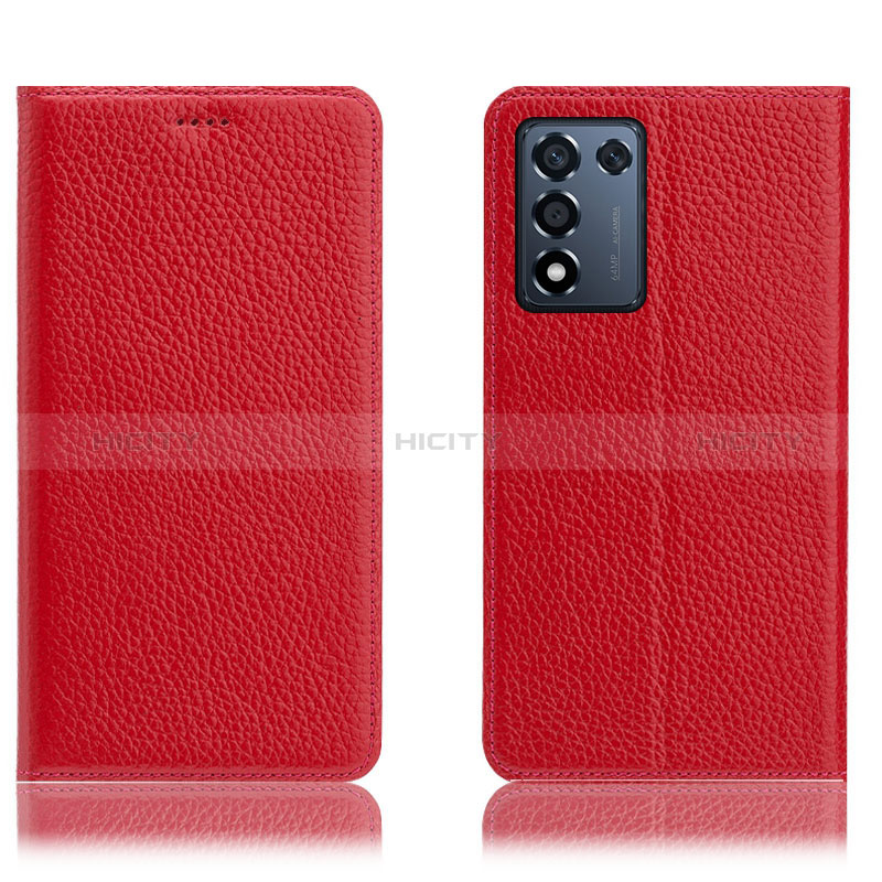 Custodia Portafoglio In Pelle Cover con Supporto H02P per Oppo K9S 5G