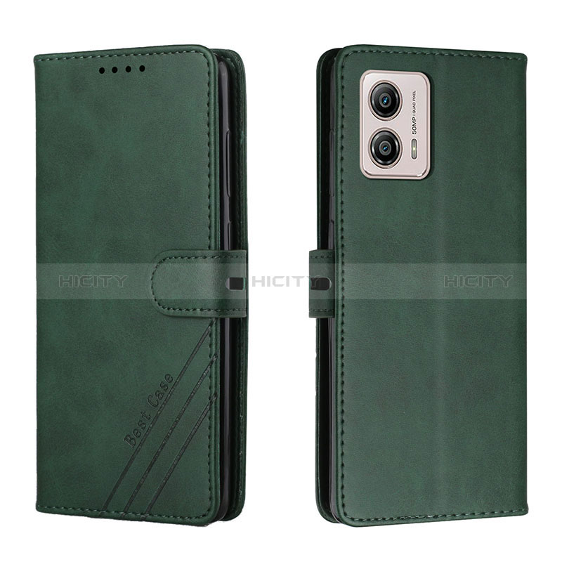 Custodia Portafoglio In Pelle Cover con Supporto H02X per Motorola Moto G53j 5G