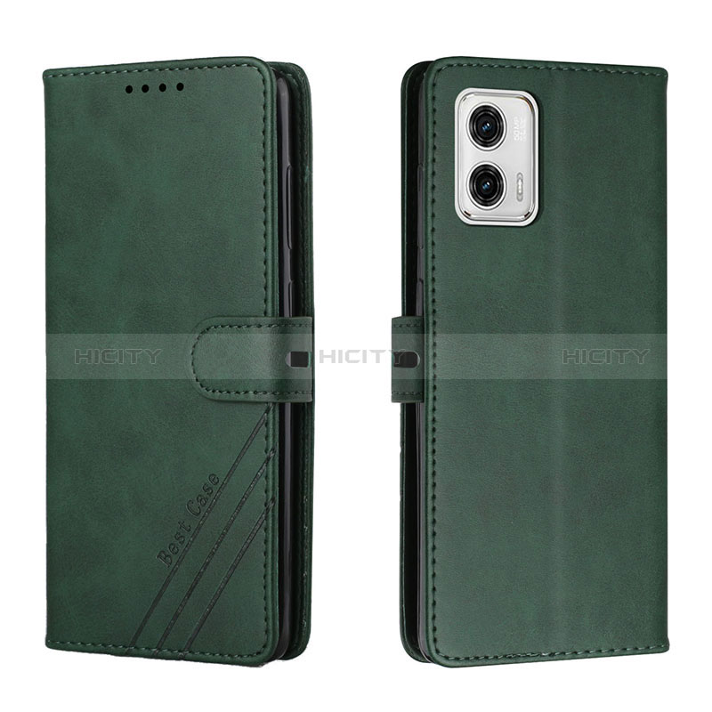 Custodia Portafoglio In Pelle Cover con Supporto H02X per Motorola Moto G73 5G