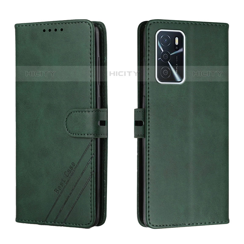 Custodia Portafoglio In Pelle Cover con Supporto H02X per Oppo A53s 5G